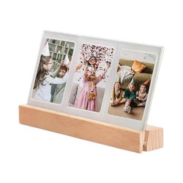 Imagem de Suporte De Imagem Em Acrílico 3 Em 1 Com Luz LED Para Fotos Instantâne