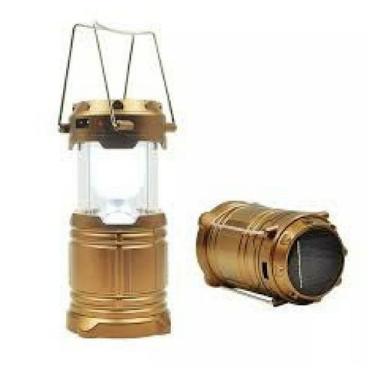 Imagem de Lampião e Lanterna Solar Retrátil - Outras Marcas