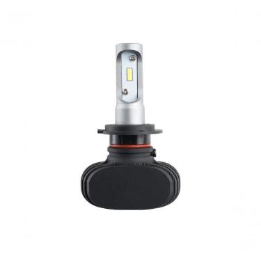 Imagem de Par de Lâmpadas Automotivas LED para Farol Ultra LED H27 28W 6200K 4000 Lúmens Alta Lum...
