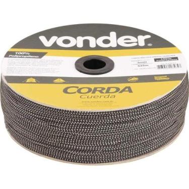 Imagem de Corda Multifilamento Trançada 6,0 Mm X 165 M, Cores Diversas, Vonder