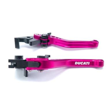 Imagem de Manete Esportivo Reforçado Monster Multistrada Dark Stripe Gravado a L