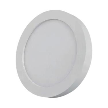 Imagem de Plafon De Led Sobrepor Redondo Slim 24W 6500K Bivolt BDPD-1500-04 Blac