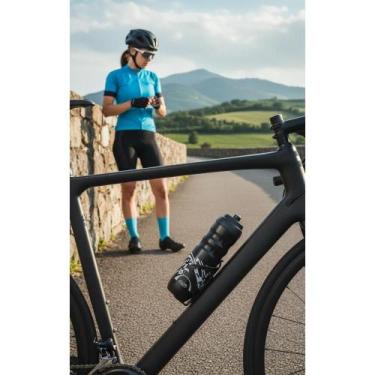 Imagem de 2x Garrafa Térmica Bike 550ml Refrescante + Suporte Ergonômi - Congrat