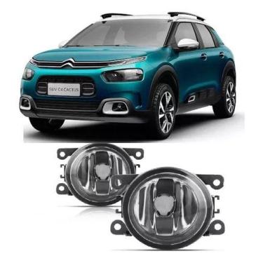 Imagem de Par Farol De Milha Universal Citroen C4 Cactus 2019 2020 2021 2022 - U