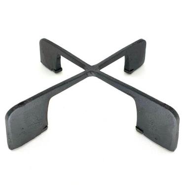 Imagem de Trempe Grelha Ferro Fundido Fogão Brastemp Ative E Consul - FUNDIÇÃO C