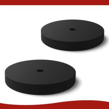 Imagem de Calço De Borracha Antivibração Placa Antivibratória 1 Par - Borfix