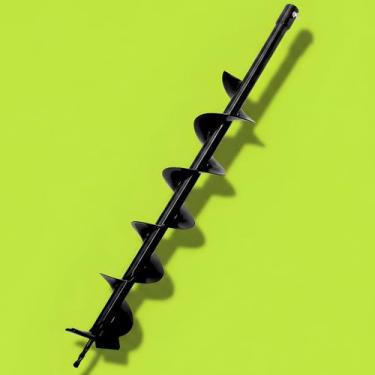 Imagem de Broca para Perfurador de Solo 80x10cm Aço Reforçado Perfuração Rápida 
