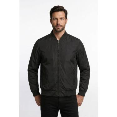 Imagem de Jaqueta masculina nylon resinada dupla face 69415 - - Kloze, Preto, Ci