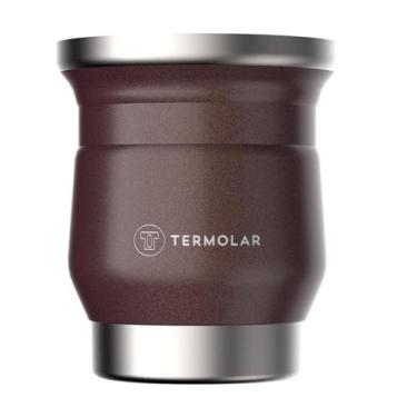 Imagem de Cuia Térmica Inox Tupi 250mL Bronze - Termolar (RM5656)