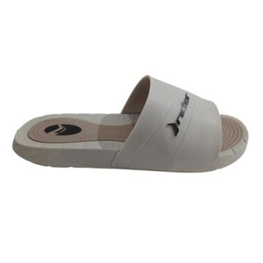 Imagem de Chinelo Slide Rush Rider Bege/Preto 12511, Bege, 40