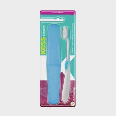 Imagem de Escova Dental Extreme Com Porta Escova Kess - Cores Variadas