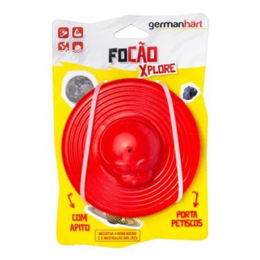 Imagem de Brinquedo Disco Foca Focão Com Porta Petiscos Para Cães Germanhart