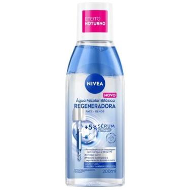 Imagem de Água Micelar Bifásica Nivea Regeneradora 200ml