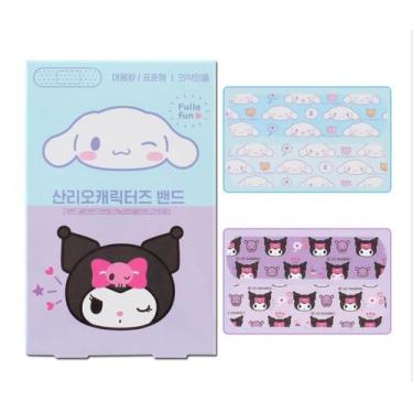 Imagem de Curativos Adesivos Bandal & Neoul Kuromi Cinnamoroll 40 unidades