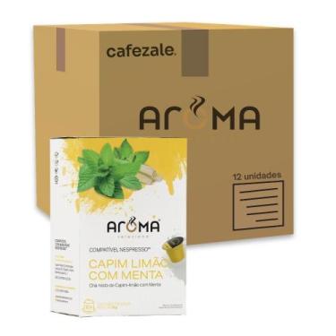 Imagem de 120 Cápsulas de Chá Compatíveis com Nespresso Aroma Capim limão com Me