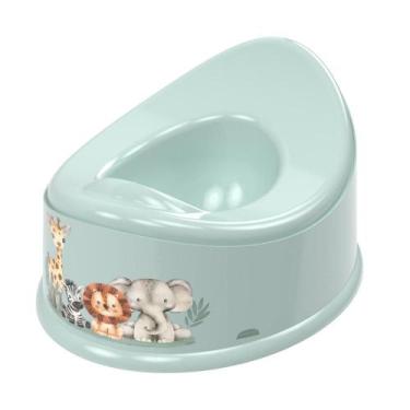 Imagem de Urinol Plasútil Troninho Infantil Penico Assento Sanitário, SAFARI