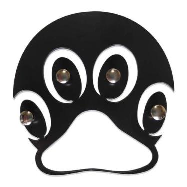 Imagem de Porta Chaves Pata de Cachorro Decoração Divertida - Geek Vip, Preto
