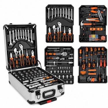 Imagem de Kit Ferramentas 165 Peças Maleta com Rodinhas Profissional - Yeet