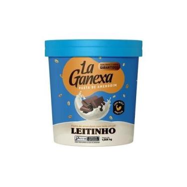 Imagem de Pasta de Amendoim Sabor Leitinho 450g La Ganexa