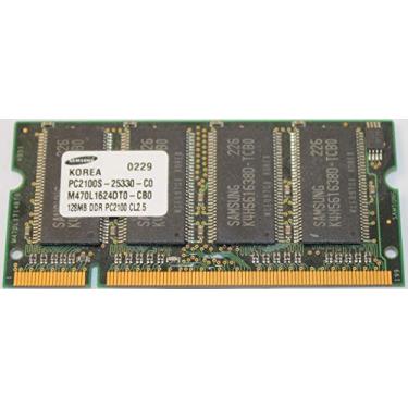 Imagem de Memória RAM de laptop M470L1624DT0-CB0 128MB DDR PC2100S-25330 266MHz