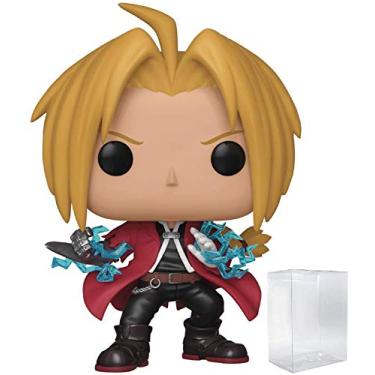 Imagem de Funko Boneco de Vinil do Alquimista Full Metal – Edward Elric (Embalado Com Capa Protetora Compatível Com Caixa Pop), Multicolorido, 9,5 cm
