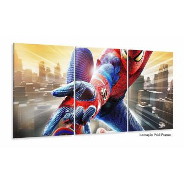 Imagem de Quadro Homem Aranha Spiderman Decorativo Sala Quarto 3 peças