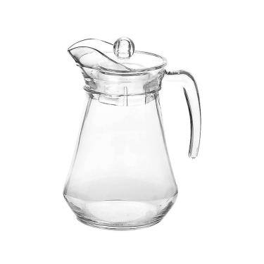 Imagem de Jarra De Vidro Com Tampa Flora 1,5L