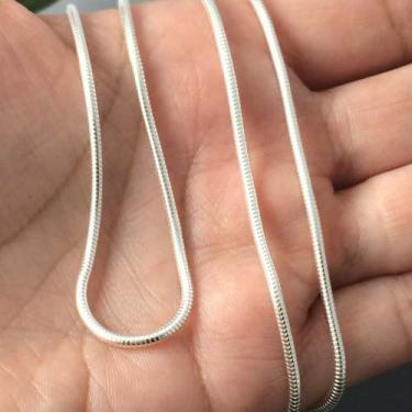 Imagem de Corrente Cordão Prata Maciça 925 Rabo Rato 70 Cm 2,5 Mm