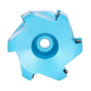 Imagem de Fresadora de face intercambiável, processo de revestimento Fresadora de face cabeça de liga de alumínio 6 flautas para máquinas CNC