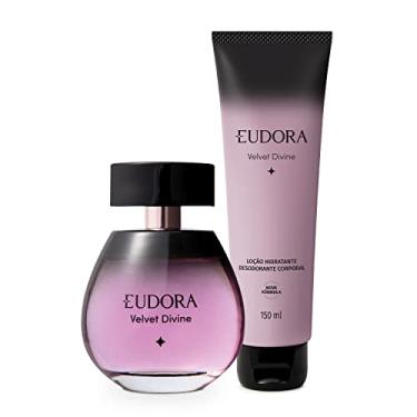 Imagem de Eudora Kit Velvet Divine: Desodorante Colônia 100ml + Loção Perfumada Desodorante Corporal 150ml