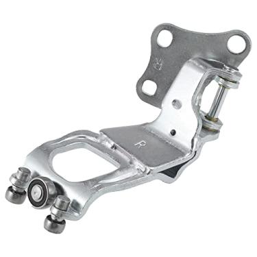 Imagem de X AUTOHAUX Conjunto de dobradiça de porta deslizante direita serve para Toyota Sienna 2004-2010 dobradiça de rolo de porta deslizante central central central do meio Assy 6838008031 conjunto de dobradiça de porta de passageiro traseira de aço inoxidável