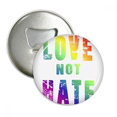 Imagem de Ilustração de bandeira lésbica gay arco-íris abridor de garrafas ímã de geladeira emblema multifuncional