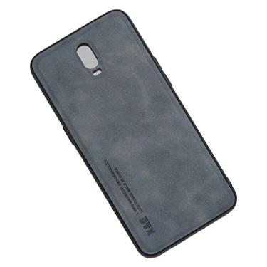 Imagem de Kepuch Silklike Capa para Oppo R17 - Case Placa de Metal Embutida para Oppo R17 - Azul
