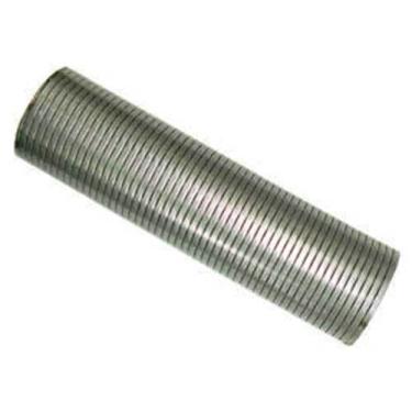 Imagem de TUBO FLEXIVEL ESCAPE INOX MB 1938 BICUDOS SEM ABRACADEIRA 127X430MM