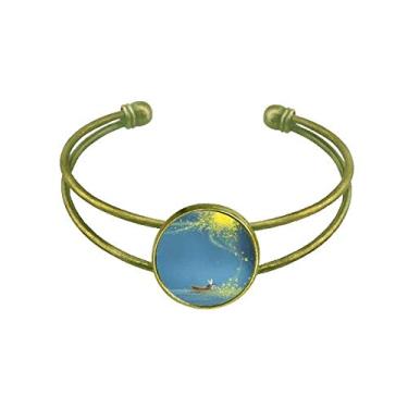 Imagem de Bracelete retrô com luz noturna silenciosa para barcos, fadas e pintura fuying