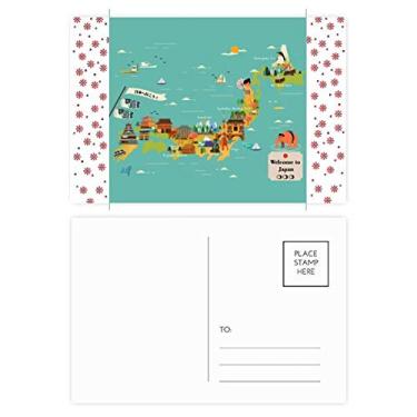 Imagem de Mapa tradicional da cultura japonesa, Natal, Natal, celebração, cartão postal Bênção Cartão postal