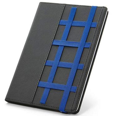 Imagem de Caderneta de Anotações 15x21cm 80 Folhas Sem Pauta (Azul)