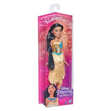Imagem de Princesas Disney - Boneca Royal Shimmer Pocahontas - Hasbro