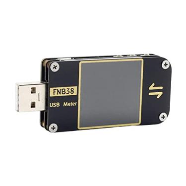 Imagem de Medidor de energia USB DC 4-24V 5A Monitor de corrente e tensão USB Voltímetro Amperímetro Testador de carga Digital Color LCD Display USB Tester QC