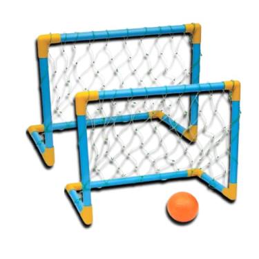 Imagem de Genérico Mini Gol Set de Futebol Golzinho com Rede + Bola