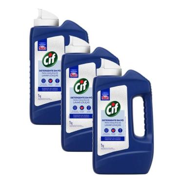 Imagem de Cif Detergente Abrilhantador Para Lava Louças 1Kg
