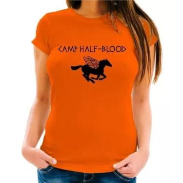 Camiseta Percy Jackson Acampamento Meio-Sangue Unissex - Hot