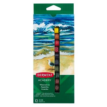 Imagem de Derwent Academy Tintas Aquarela, 12 ml, 12 cores (2302404)