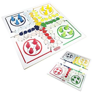 Imagem de Jogo Ludo Educativo De Tabuleiro De Madeira Infantil 2435 Carimbras