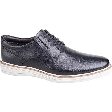 Imagem de SAPATO SOCIAL ESPORTE FINO MASCULINO RAFARILLO 99001 EM COURO Cor:Preto;Tamanho:41