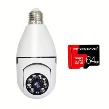 Imagem de JUEDIFX Wifi Hd 1080p Câmera de Segurança,Câmeras de Vigilância 5G/2.4G Dual Band E Segurança Ip Infravermelho Externa e SD Card 64G(5G+SD64G)