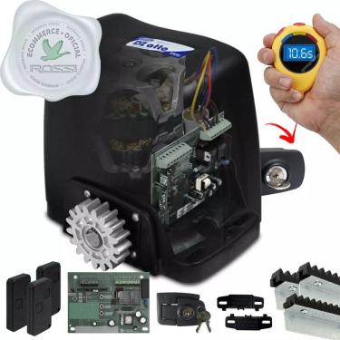 Imagem de Kit Motor Rossi Dz Atto Turbo 3 Crem 3 Control Portão 350kg