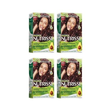 Imagem de Coloraçao Nutrisse 366 Acaju Purpura-Kit C/4Un