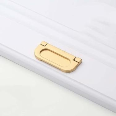 Imagem de Armários de armário alças de armário de cozinha de ouro puxadores de porta de armário de gaveta puxadores de móveis ferragens, 9015,64mm