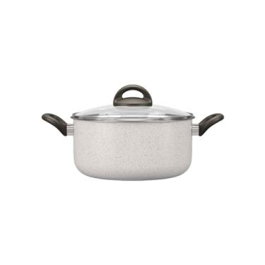 Imagem de Brinox - Caçarola com Tampa 22Cm 3,5L Ceramic Life Suprema - Vanilla